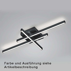 ceiling luminaire FELI, nickel matt