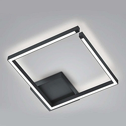 ceiling luminaire YOKO-Q, black