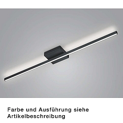 LED Deckenleuchte NURI-1, IP20, 44W, 2700K, 4600lm, Nickel matt