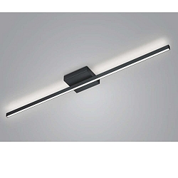 LED Deckenleuchte NURI-1, IP20, 44W, 2700K, 4600lm, schwarz