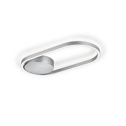 LED Deckenleuchte RIKE, 62W, 2700K, 7159lm, IP20, dimmbar, mattnickel