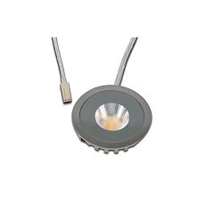 LED Einbauleuchte, � 5cm, 2,8W, 4000K, 285lm, IP20, edelstahl matt