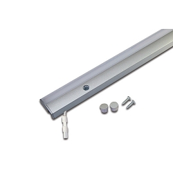 LED under-cabinet luminaire Dynamic LED ModuLite F, IP20, 230V, 90cm, 15W 2700-5000K, dimmable, incl. controller, alu