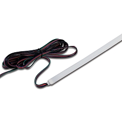 Damp proof LED RGB Tape F, IP54, 500cm, 600 LED, 24V DC, 65W 120�, incl. connecting cable, for homogeneous RGB area light