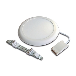 Surface/recessed mount spot with area light FR 65/205-LED, IP20, 230V, round, � 23cm, 18W 3000K 1170lm 115�, white