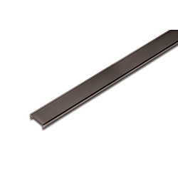LED Abdeckprofil 15mm, f�r 12mm Fr�snuten und Profile, 100cm, stark mattiert