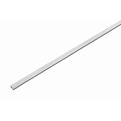accessories profile cover 5MM HEAVY FROST - FOR 9MM MILLED-IN PROFILE + 4MM STRIPS / 6M ROLL mechanical, mat, satined 600cm