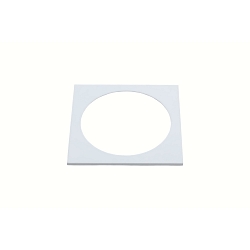 Adaptor ring SR 68, angular, for drillings up to 84mm, white