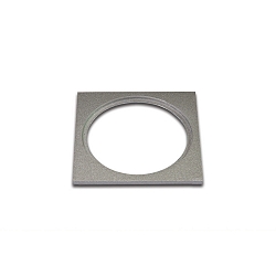Adaptor ring SR 68, angular, for drillings up to 84mm, matt chrome
