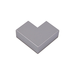 Zubeh�r f�r Aufbauprofil - Eckabdeckung, au�en, aluminium