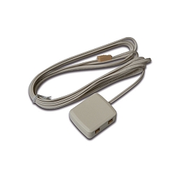 4-fach-Verteiler LED-24, Leitung 250cm, mit LED-24 Stecker