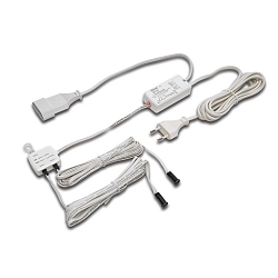 IR-DS2 door contact switch with 2 sensors K60 Euro, black