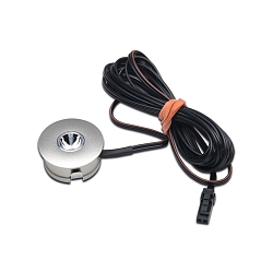 LED small recessed spotlight LED Eye 35S, fixed, 350mA, for object lighting, CRi>90, dimmable, 1W 3000K, inox look