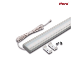 Flat surface mount LED luminaire LED Top-Stick H, IP20, with LED 24 connecting cable, CRi> 95, 121cm, 30W 3000K