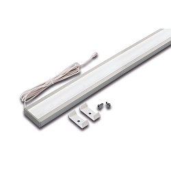 Flat LED under-cabinet luminaire LED Top-Stick FK, homogeneous area light, IP20, CRi> 95, LED24 connection, 45cm, 8W 3000K