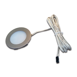 Recessed LED spot Dynamic FR 55-LED with area light, 3W 2700-5000K, matt chrome