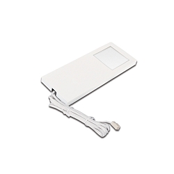 Flache LED Unterbauleuchte DYNAMIC LED SLIM-PAD F, 24V-LED DYNAMIC, 5W 2700-5000K 285lm 110�, wei�