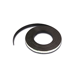 Selbstklebendes Magnetband zur Befestigung von LED Sticks und LED Tapes, 500cm Rolle, BxH 10x1.5mm