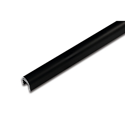 LED 2-LINK Zubeh�r - Vitrinenprofil, 24V DC, f�r Abdeckprofil 15mm, 100cm, schwarz