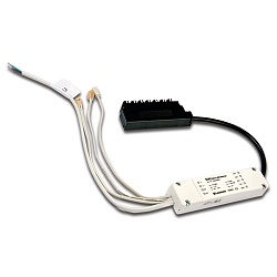 24V RGBW DALI controller 120W with 7-fold distributor