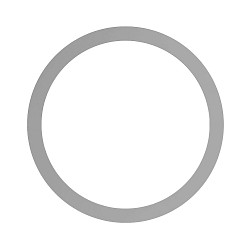 Ausgleichsring f�r LED Downlight SARA (HEI-001256/-60/-1149), 18 auf 21,7cm, ohne Bolzen