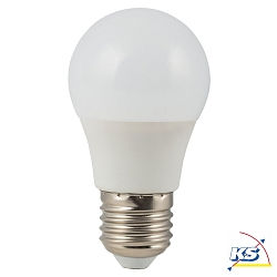 LED Leuchtmittel E27, A50, 6W, warmweiß, flackerfrei