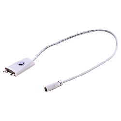 Heitronic Dimmer switch MECANO with 50cm connecting cable, between luminaire and ballast