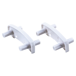 Heitronic Straight coupler MECANO 2-pack