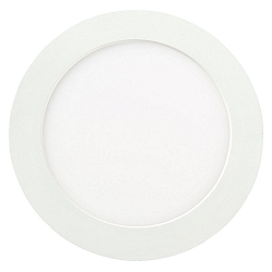 LED Einbau-Panel SELESTO, IP20, Clip-on System, Rund, 12W 3000/4000/6000K 1100lm 116�, dimmbar, wei� / matt