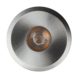 LED Einbaustrahler AUSTIN, Rund, 6W 2700K 450lm 35�, Aluminium geb�rstet