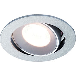 LED Recessed spot SR68, 4,8W, 35�, 3000K, 319lm, IP44, chrome matt