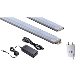 LED Unterbauleuchte MECANO 100cm Starterset, 15W 3000K 1000lm