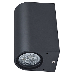 Au�enwandleuchte AMBOS, IP44, Up/Down, 2x GU10 max. 11W, anthrazit