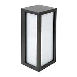 LED Au�enwandleuchte KEANU, IP54, 18W 3000K 660lm, Aluminium, anthrazit / diffus