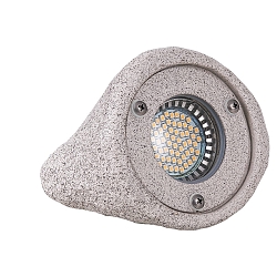 HEICONNECT Stein PASSAU, GU5,3, IP44, 12V, Steinoptik / klar