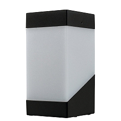 Au�enwandleuchte MADELEINE, IP44, E27, Alu-Druckguss / PC, anthrazit / matt