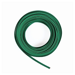 Illuminationskabel, Flachkabel, 50 Meter, 230V AC, IP44, grn