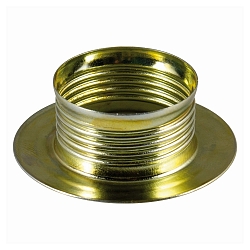 ISO-Schraubring Metall, E14, Messing