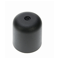 Kunststoffbaldachin, � 6.5cm / H 7.1cm, schwarz