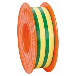Isolierband, 10 Meter, Breite 1.5cm, gr�n / gelb