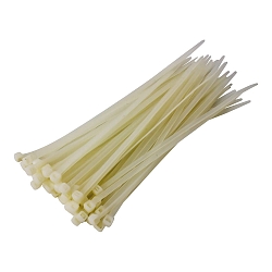 Heitronic Kabelbinder Naturfarbe 100er Pack, 100x2,5mm