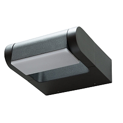 LED Au�enwandleuchte ESTILO, IP54, 8.5W 3000K 210lm, neigbar 320�, Alu-Druckguss, anthrazit