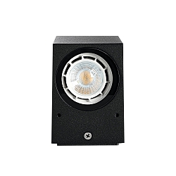 Au�enwandleuchte ABAJO, eckig, 1-flammig, GU10, anthrazit