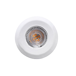 LED Einbaustrahler DL7202, IP20, �8.2cm, 5W,3000K 380lm 38�, schwenkbar, wei�