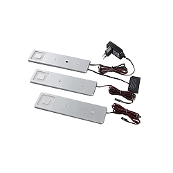 3er Set LED Unterbauleuchte IMOLA, IP20, 18.9 x 5.2cm, 6.3W 3000K 130lm 120�