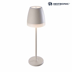 battery table lamp SIDRA with accumulator, with touch dimmer IP54, white dimmable