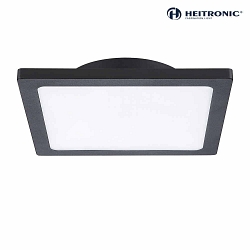 wall and ceiling luminaire TELLA-Q square IP65, anthracite 