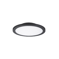 LED Au�enleuchte TELLA, IP65, Rund, 15W 3000K 1050lm 120�, Anthrazit / Opal