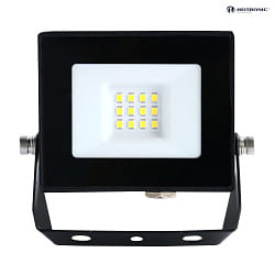Outdoor LED Flutlichtstrahler BOLTON 2.0, IP65, 50cm Kabel (offen), Alu schwarz, 10W 3000K 735lm 