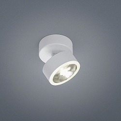 LED Ceiling luminaire PAX LED Spot, 1 flame, IP20, white matt